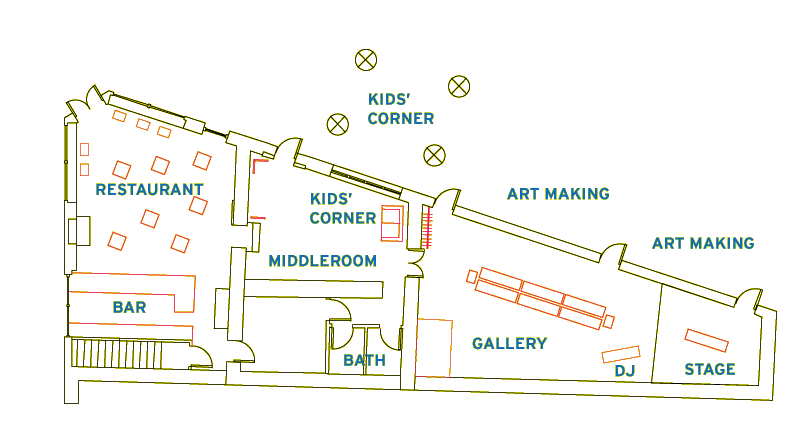 floorplan ~ Bruckner ~ clinyc ~ 2012-05-19 ~ event venue ~ sputnyc