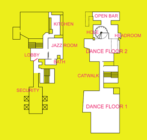 floorplan ~ John Street ~ clinyc ~ 2004-01-01 ~ event venue ~ sputnyc