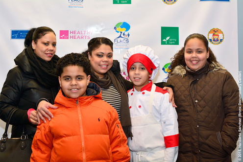 photo ~ student and family ~ Heriberto Sanchez (Bronx Documentary Center) ~ 2015-02-27 ~ Spring Bank presents the Healthy Hearts Valentine's Celebration ~ sputnyc