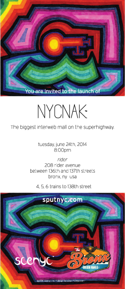 poster ~ NYCNAK ~ clinyc ~ 2014-06-24 ~ sputnyc